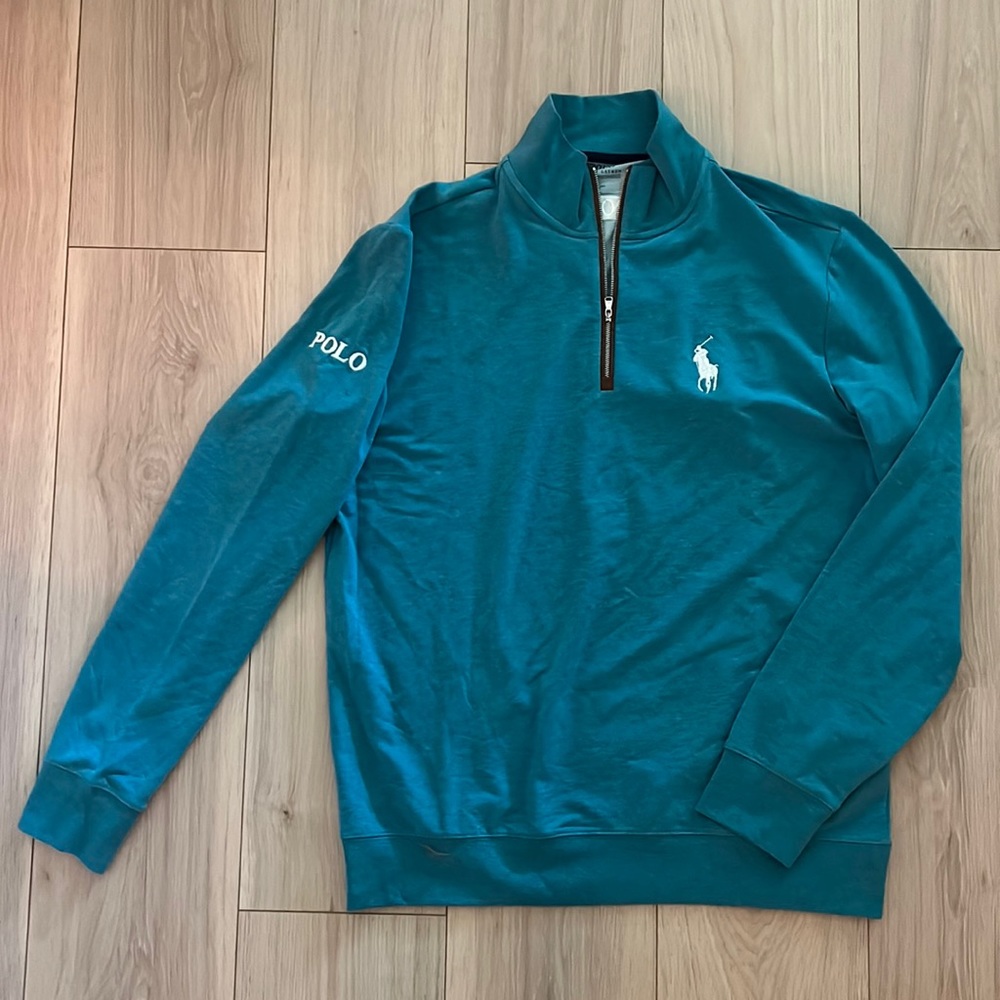 Polo Ralph Lauren Performance Jersey Quarter-Zip Pullover
